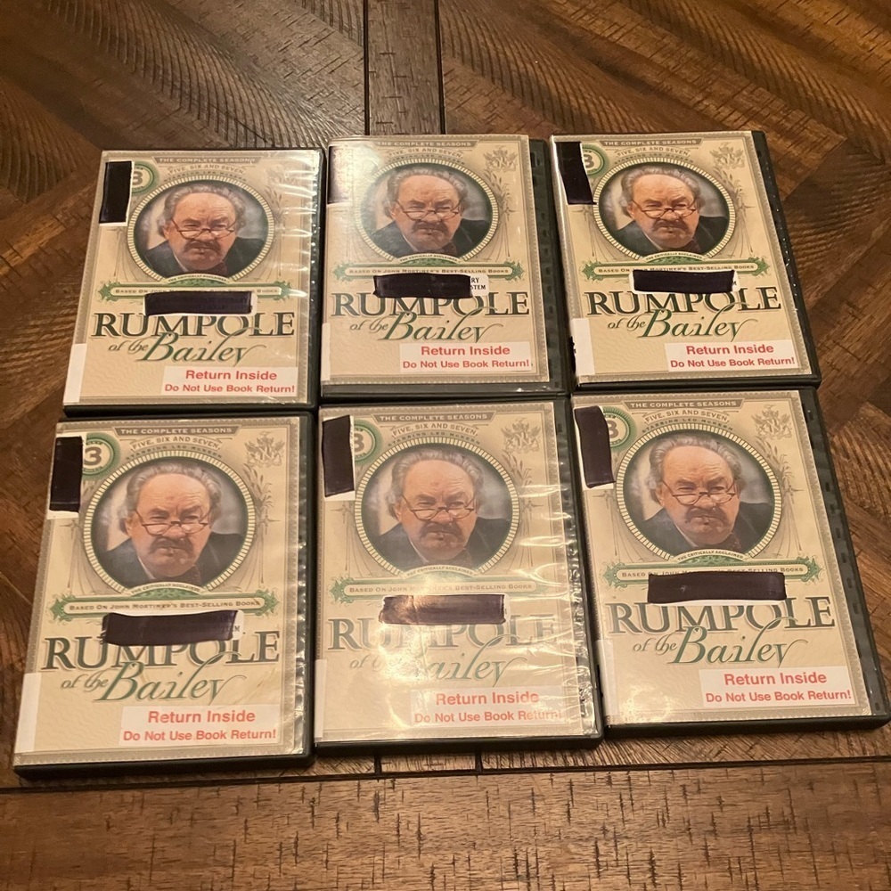 Rumpole of the Bailey‎ The Complete Seasons 5 6 & 7 DVD Library Copies